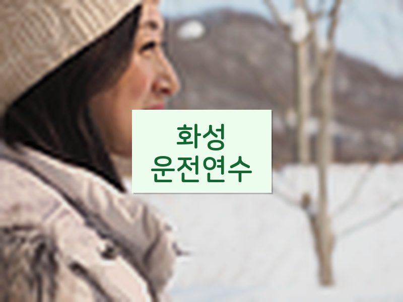 화성운전연수 후기
