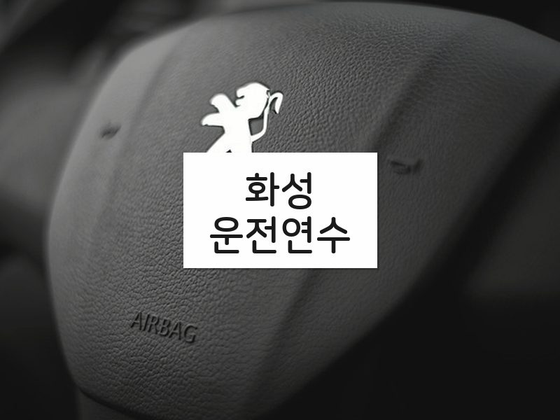 화성운전연수 후기