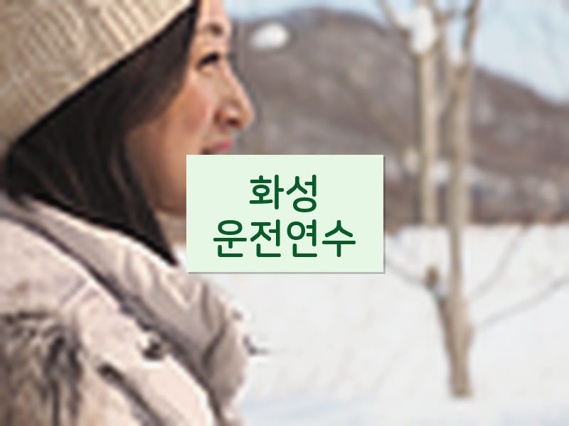 화성운전연수 후기