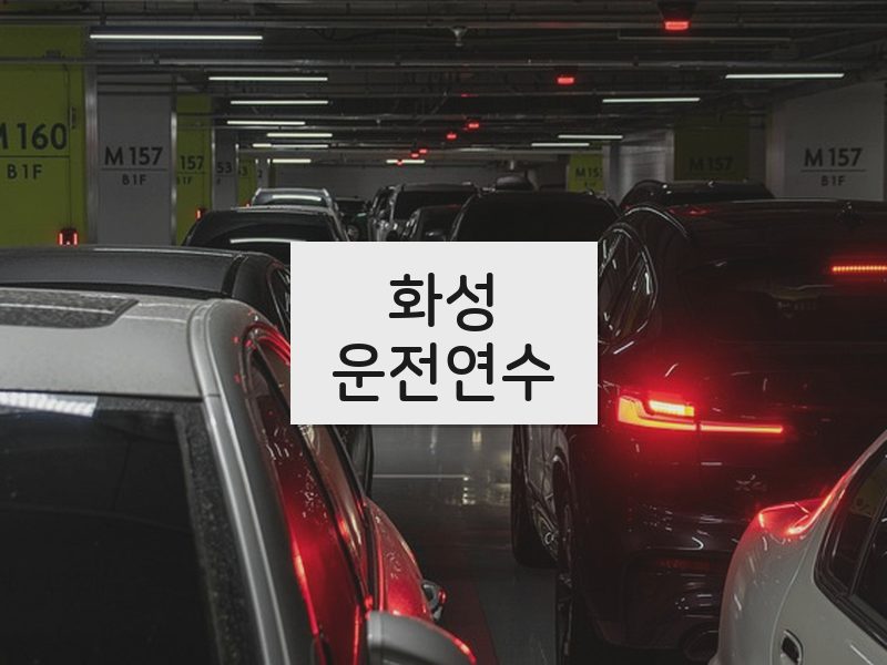 화성운전연수 후기