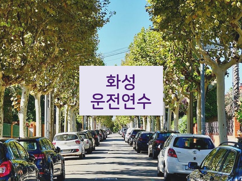화성운전연수 후기
