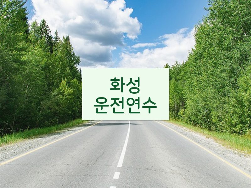 화성운전연수 후기