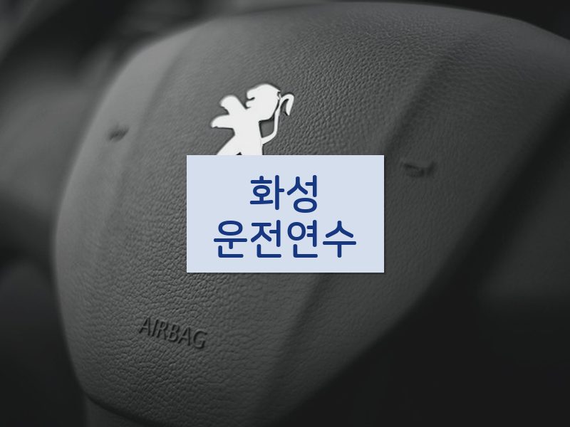 화성운전연수 후기
