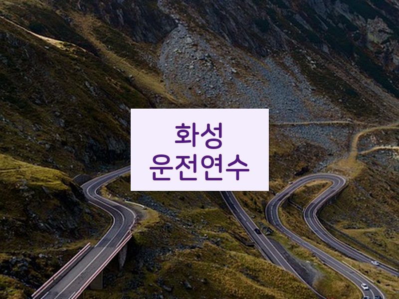 화성운전연수 후기