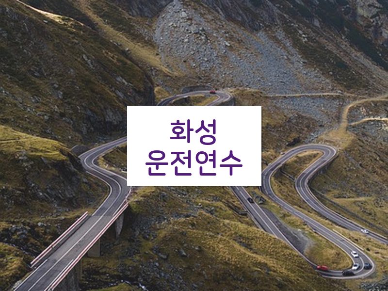 화성운전연수 후기