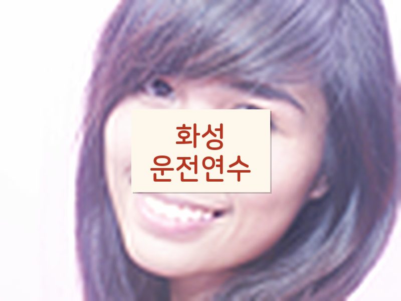 화성운전연수 후기