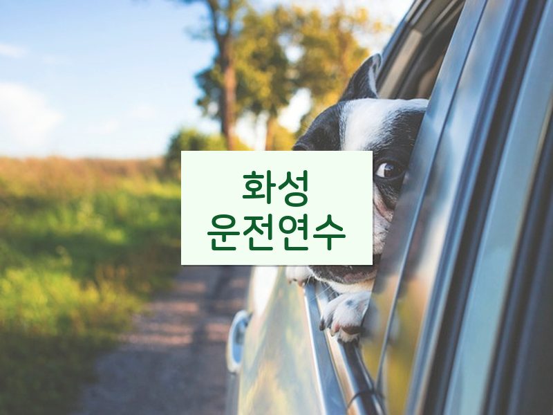 화성운전연수 후기