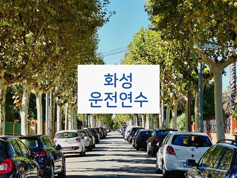 화성운전연수 후기