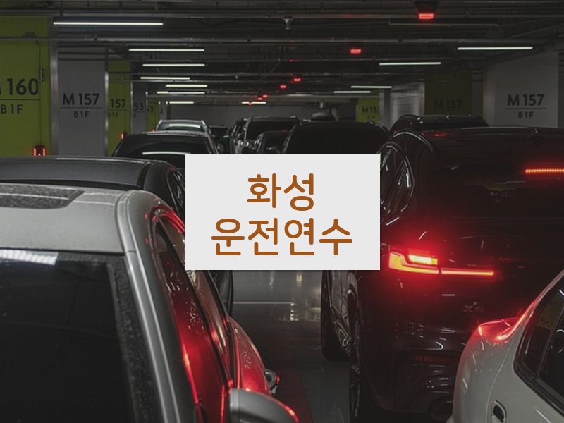 화성운전연수 후기