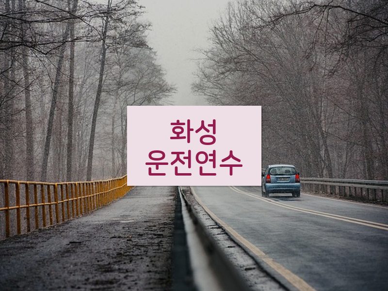 화성운전연수 후기
