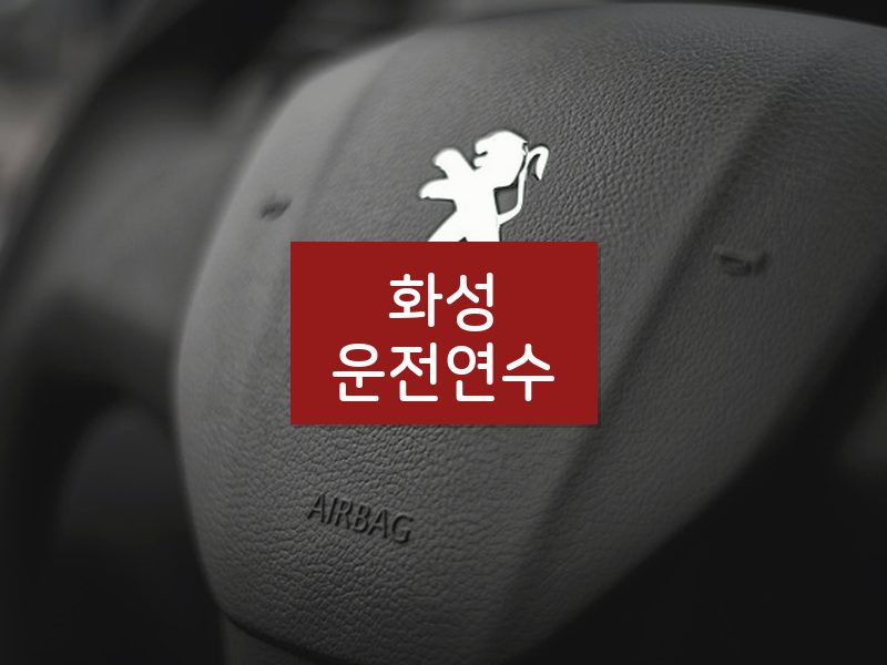 화성운전연수 후기