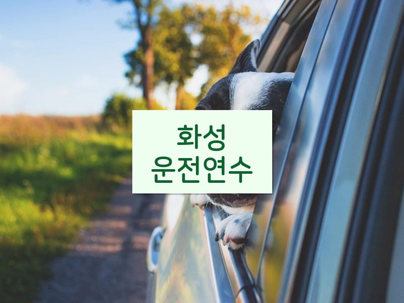 화성운전연수 후기