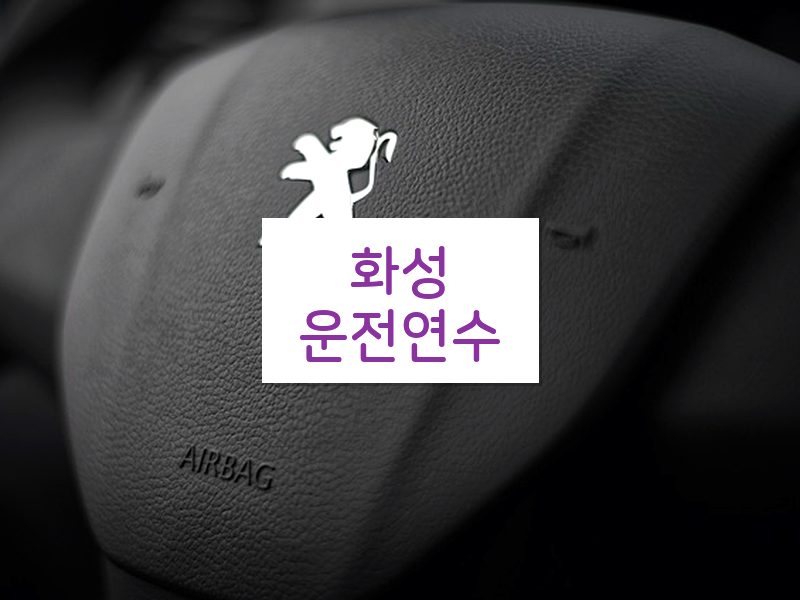 화성운전연수 후기