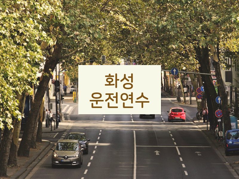 화성운전연수 후기