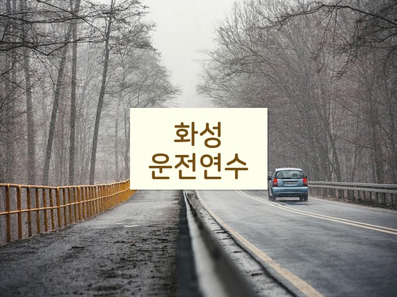 화성운전연수 후기